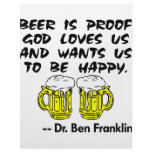 Beer Is Proof God Loves Us &amp; Wants Us Happy Letterhead Template