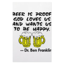 Beer Is Proof God Loves Us & Wants Us Happy stationery