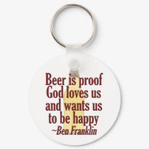 Beer is Proof keychains