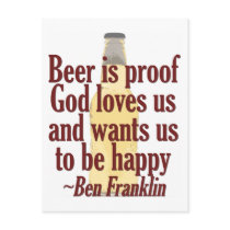 Beer is Proof postcards by nichrome Beer is Proof postcards