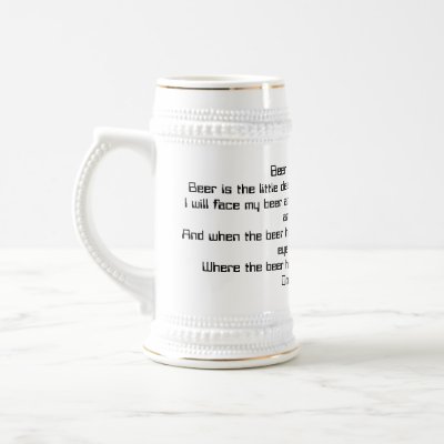 Beer is the Mind Killer Coffee Mugs by MerryweatherDesigns