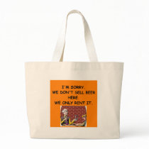 BEER joke Tote Bag