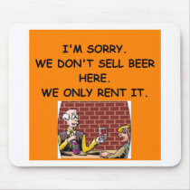 BEER joke Mousepad