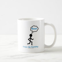 Beer - Keeps Me Running Coffee Mug