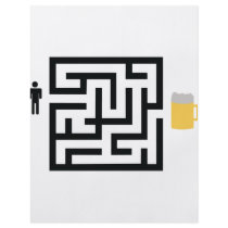 beer labyrinth icon flyers