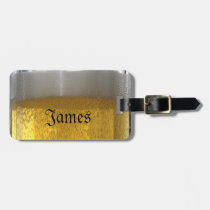 Beer Luggage Tag luggage tags
