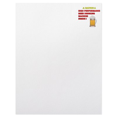 Beer Machine Letterhead Design by bear518