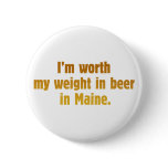 Beer Maine Button