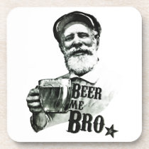 beer, bro, funny, humor, cool, story, beer me bro, like a boss, memes, grumpy, internet memes, beers, fun, old, swag, question, cork coaster, [[missing key: type_fuji_coaste]] com design gráfico personalizado