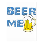 beer me funny post cards