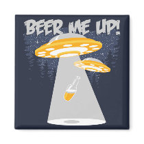 Beer Me Up! Refrigerator Magnets