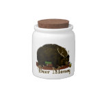 Beer Money Bear Stash Candy Jar