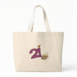 Beer Mug 21st Birthday Gifts Canvas Bags