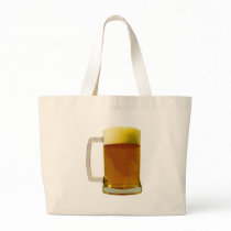 Beer Mug Tote Bag