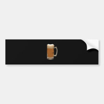 Beer Mug Bumper Stickers