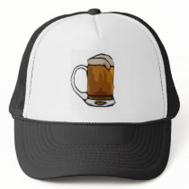 Beer Mug Caricature Mesh Hats