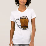 Beer Mug Caricature T Shirt