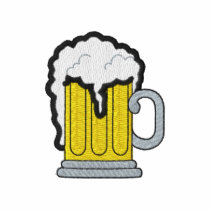 Beer Mug embroidered shirts