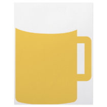 beer mug icon letterhead