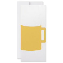 beer mug icon full color rack card