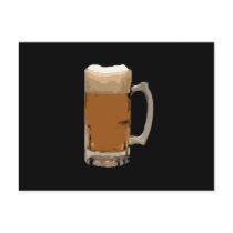 Beer Mug Post Card