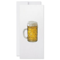 Beer Mug Rack Cards