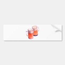 Beer Mugs Bumper Stickers
