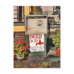 Beer on Tap Postcard