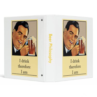 Beer Philosophy Binder by wisewords