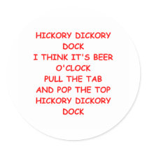 BEER.png Round Stickers