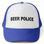 beer police mesh hat