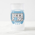 Beer Pong 3 Cups - Blue mugs