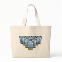 beer pong canvas bag