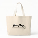 Beer Pong Tote Bags