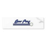 Beer Pong Bumper Sticker