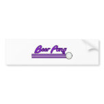 Beer pong bumper stickers