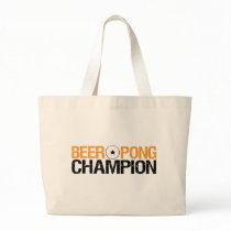 beer pong champion canvas bags