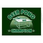 Beer Pong Champion Cards