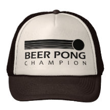 Beer Pong Champion Hats