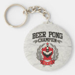 Beer Pong Champion Key Chain