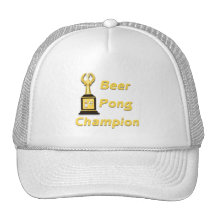 Beer Pong Champion Mesh Hats