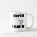 Beer Pong Champion mugs