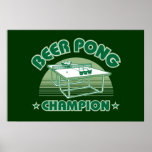 Beer Pong Champion Poster