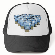 beer pong mesh hats