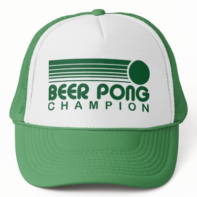 Beer Pong Mesh Hat