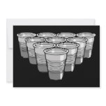 beer pong personalized invitation