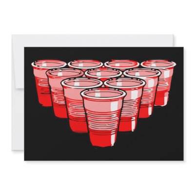 beer pong invitation by asyrum