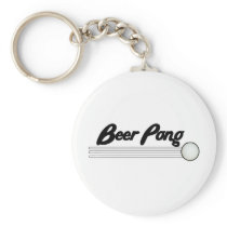 Beer Pong Keychain
