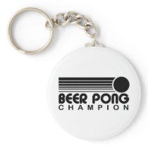 Beer Pong Keychain