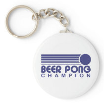 Beer Pong Keychains